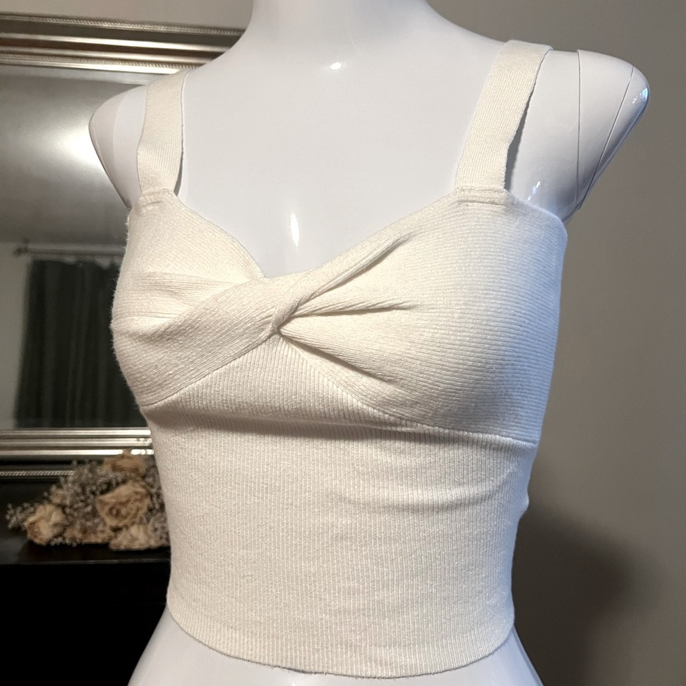 Abercrombie Cropped Sweater Tank